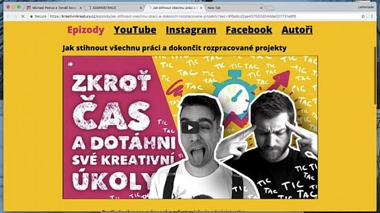 Vytvoření galerie pro nový díl a její kontrola